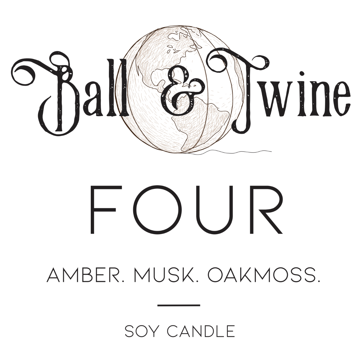 FOUR | PREORDER | 16 oz Double Wick Candle