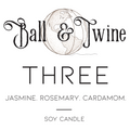 THREE | PREORDER | 16 oz Double Wick Candle