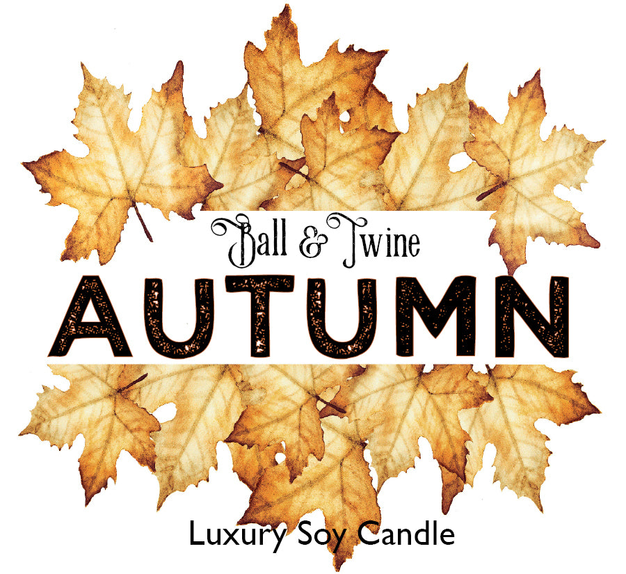 AUTUMN candle label